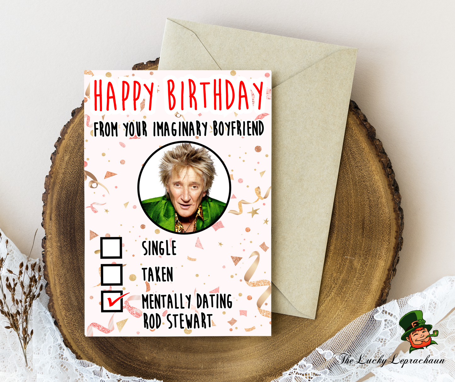 rod stewart Birthday Card