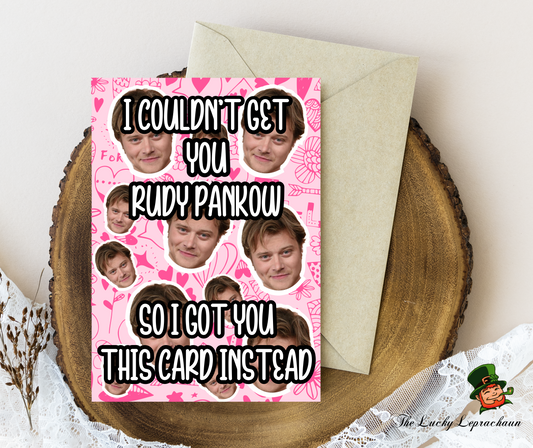 Rudy Pancow Birthday Card