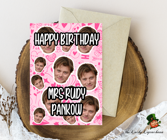 Rudy Pancow Birthday Card