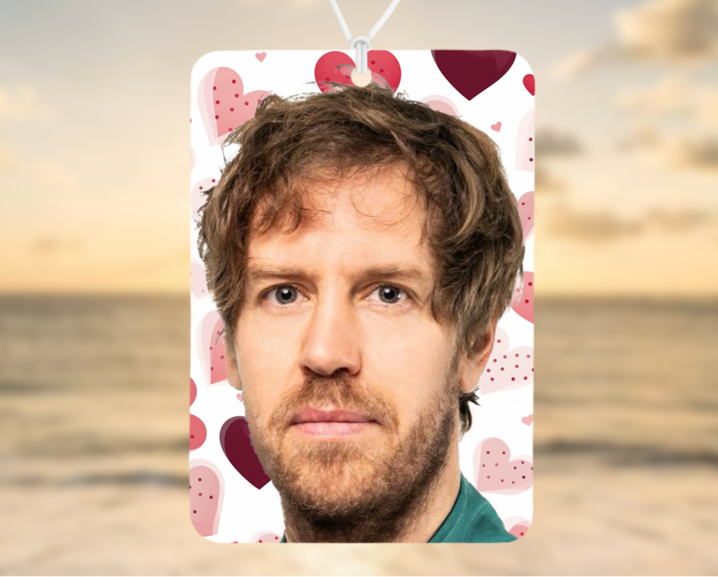 Car Air Freshener Sebastian Vettel