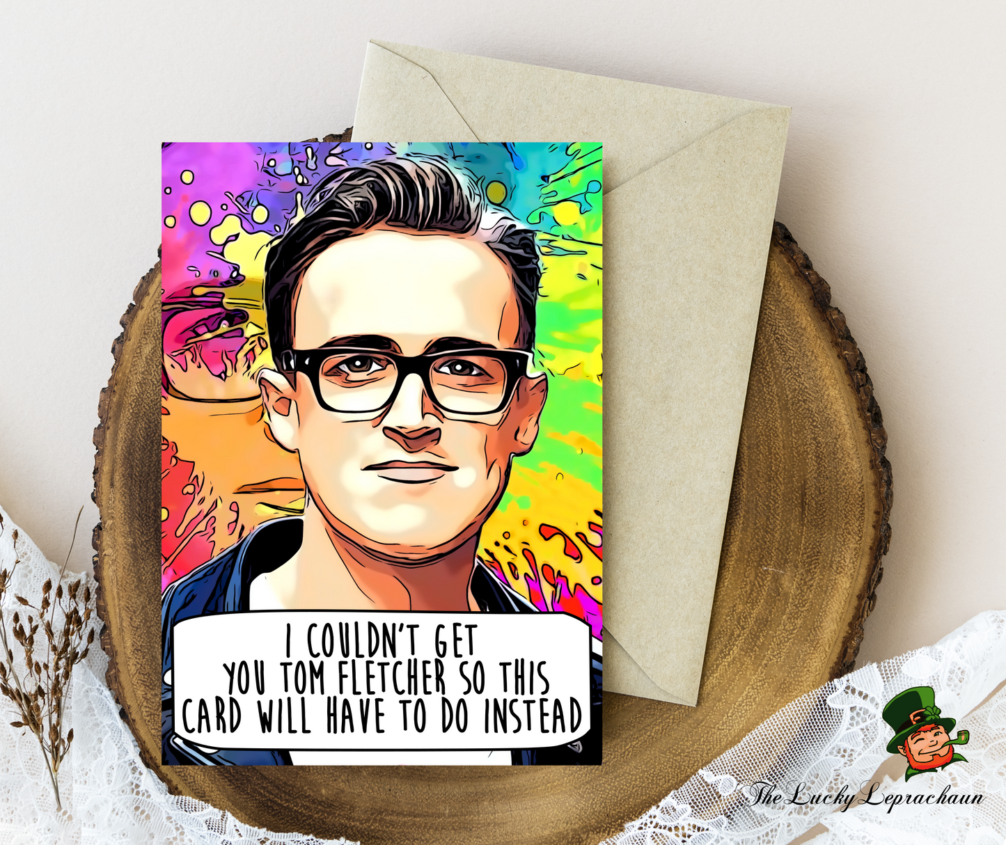 tom fletcher Birthday Card