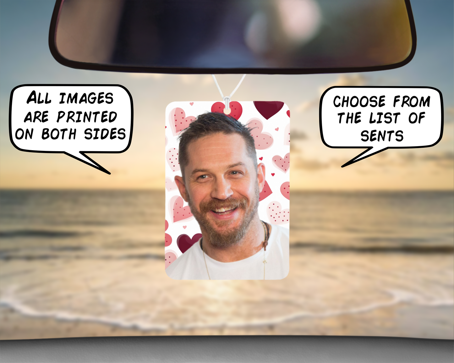 Car Air Freshener Tom Hardy