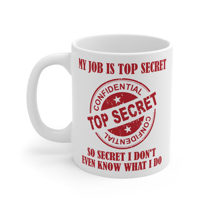 New Job Joke Mug