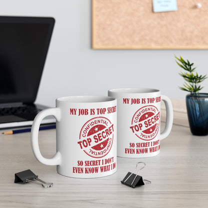 New Job Joke Mug